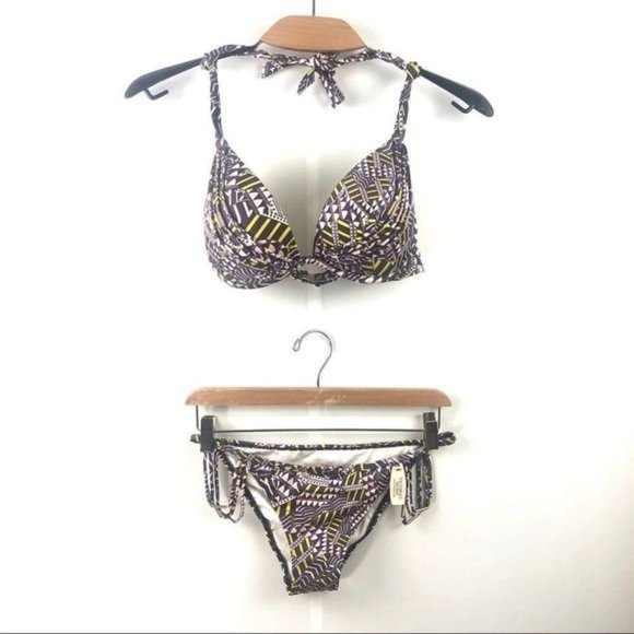 Nwt Victorias Secret Bombshell Purple Bikini DD - Picture 5 of 10